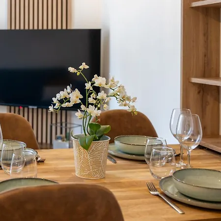 Le Relax - Maison Climatisee Avec Terrasse - Lejlighed Troyes